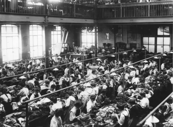 Framed Print : Hatting Factory Framed Print : Hatting Factory