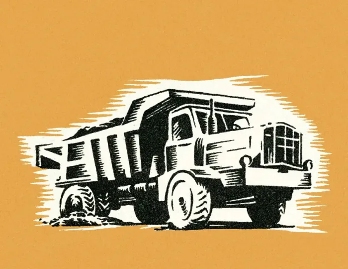 Framed Print : Hauling truck Framed Print : Hauling truck