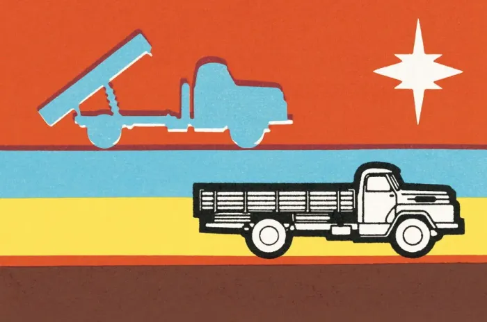 Framed Print : Hauling truck Framed Print : Hauling truck