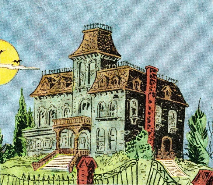 Framed Print : Haunted house Framed Print : Haunted house