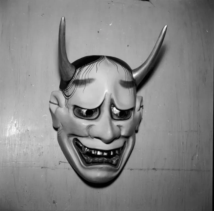 Framed Print : Haunya Mask