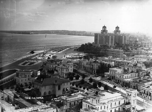 Havana. circa 1920: Havana, or Habana, the capital city of Cuba