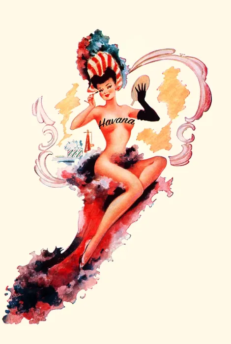 Framed Print : Havana Burlesque Framed Print : Havana Burlesque