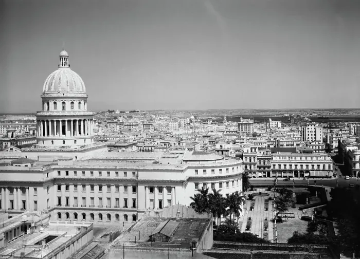 Framed Print : Havana Capitol Area