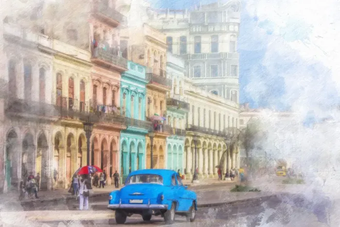 Framed Print : Havana city, Cuba Framed Print : Havana city, Cuba