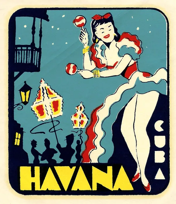 Framed Print : Havana Cuba Decal Framed Print : Havana Cuba Decal