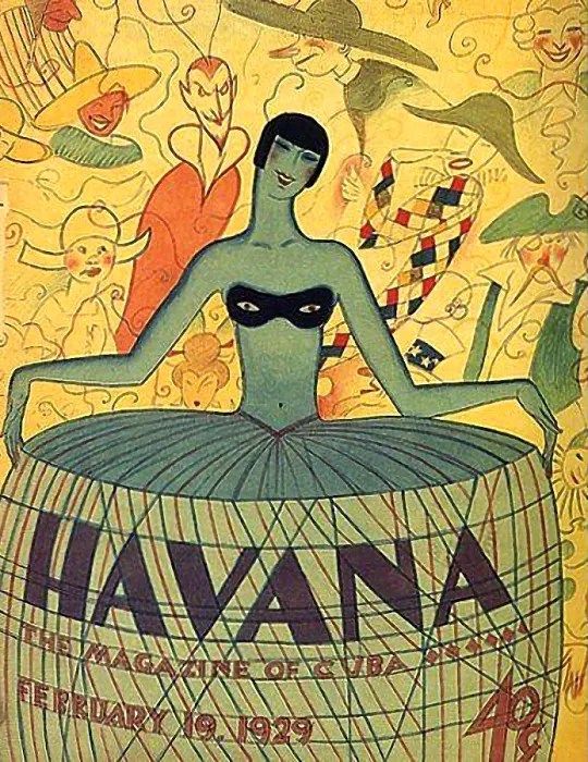 Framed Print : Havana - Tha Magazine of Cuba (1929) Framed Print : Havana - Tha Magazine of Cuba (1929)