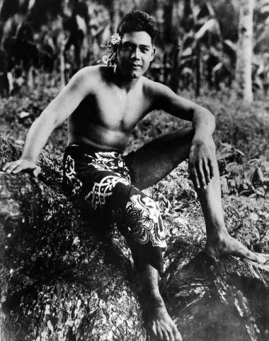 Framed Print : Hawaiian Youth Framed Print : Hawaiian Youth