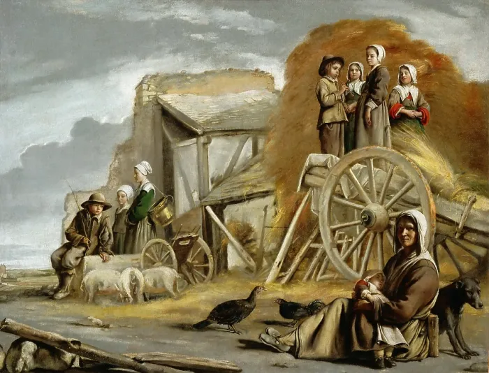Framed Print : The Haycart (Return From Haymaking) Framed Print : The Haycart (Return From Haymaking)