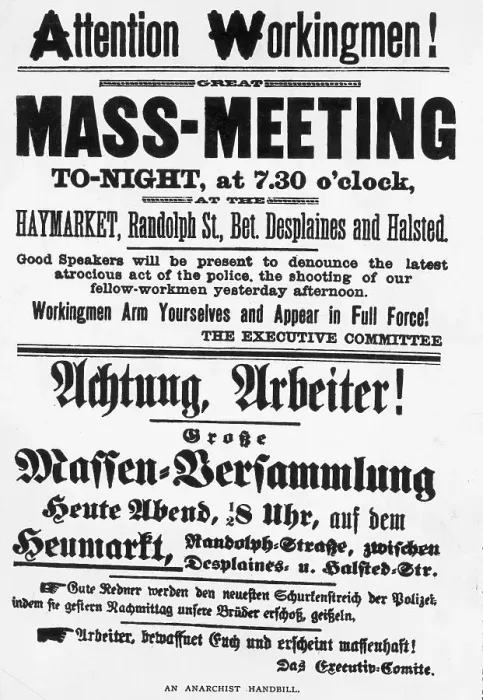 Framed Print : Haymarket Meeting Poster Framed Print : Haymarket Meeting Poster
