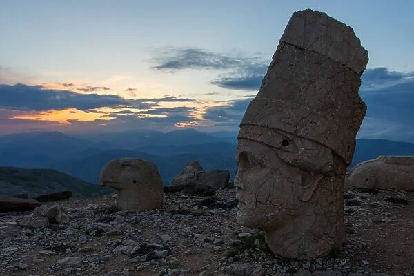 Head sculptures of Nemrut