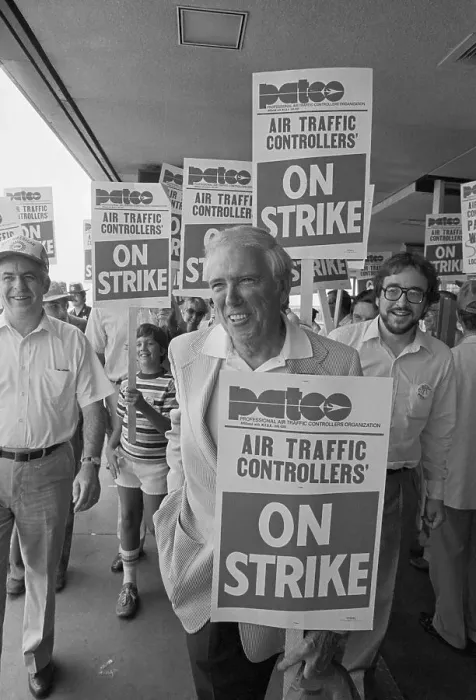Framed Print : Head Of U.A.W. on a Picket Line Framed Print : Head Of U.A.W. on a Picket Line