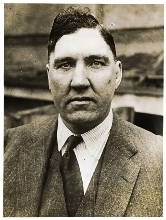 Framed Print : Headshoulders Jess Willard In Suit