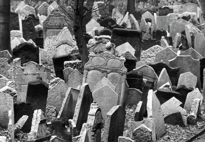 Framed Print : Headstones in the Prague Old Jewish Cemetery Framed Print : Headstones in the Prague Old Jewish Cemetery