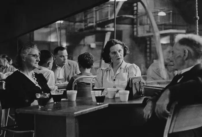 Framed Print : Health Centre Cafe