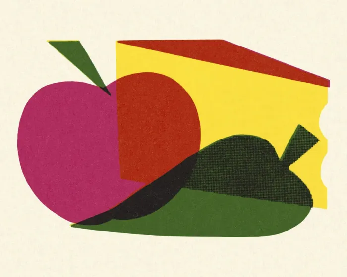 Framed Print : Healthy Food