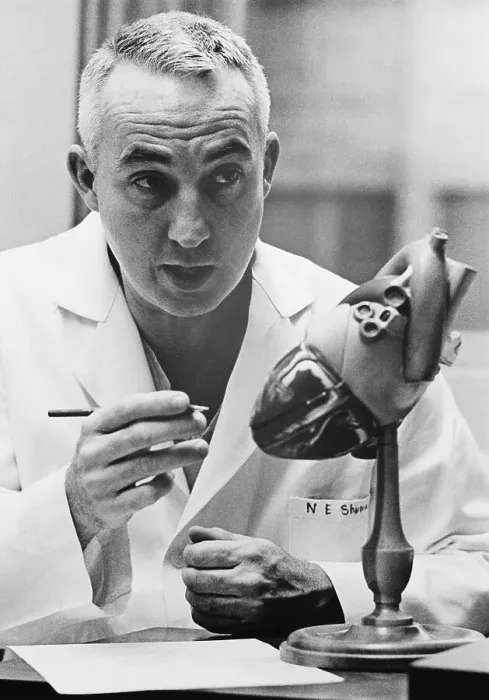 Framed Print : Heart Surgeon Dr. Norman Shumway Framed Print : Heart Surgeon Dr. Norman Shumway