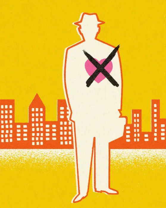 Framed Print : Heartless Man in the City Framed Print : Heartless Man in the City