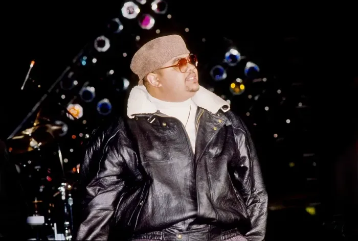 Framed Print : Heavy D. NEW YORK - CIRCA 1989: Rapper Heavy D out on the town circa 1989 in New York City Framed Print : Heavy D. NEW YORK - CIRCA 1989: Rapper Heavy D out on the town circa 1989 in New York City