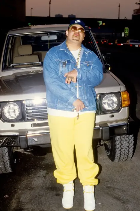 Framed Print : Heavy D. NEW YORK - CIRCA 1988: Rapper Heavy D poses for a portrait circa Framed Print : Heavy D. NEW YORK - CIRCA 1988: Rapper Heavy D poses for a portrait circa