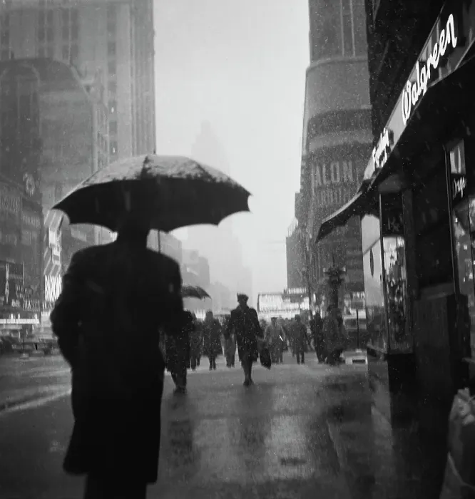 Framed Print : Heavy Snowfall In New York City Framed Print : Heavy Snowfall In New York City