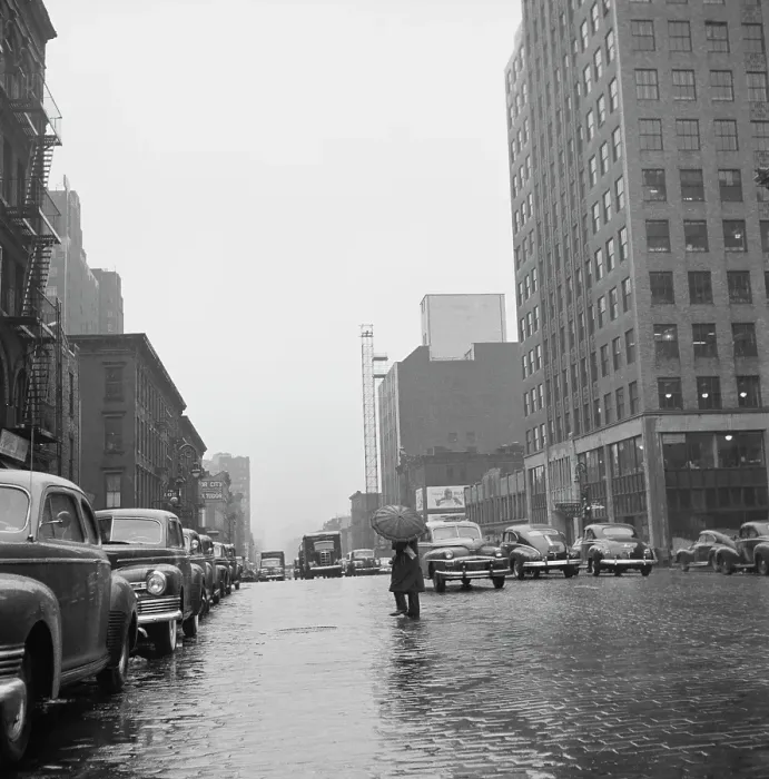 Framed Print : Heavy Snowfall In New York City Framed Print : Heavy Snowfall In New York City