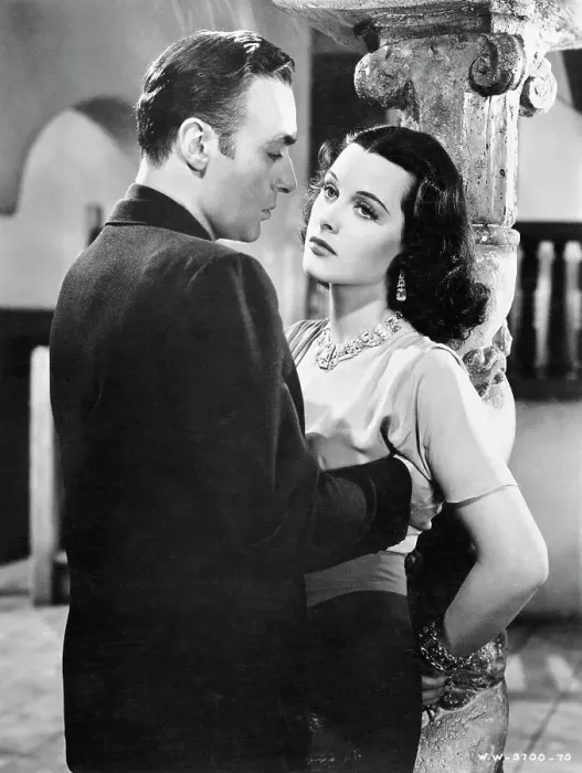 Framed Print : Hedy Lamarr and Charles Boyer in Algiers Framed Print : Hedy Lamarr and Charles Boyer in Algiers