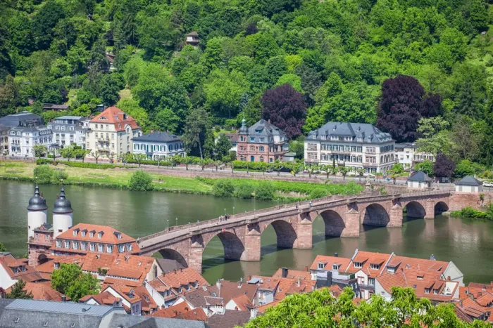Framed Print : Heidelberg Bridge Framed Print : Heidelberg Bridge