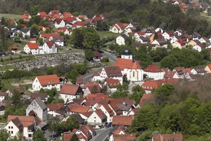 Framed Print : Heiligenstadt, Little Switzerland, Upper Franconia, Franconia, Bavaria, Germany, Europe, PublicGround Framed Print : Heiligenstadt, Little Switzerland, Upper Franconia, Franconia, Bavaria, Germany, Europe, PublicGround