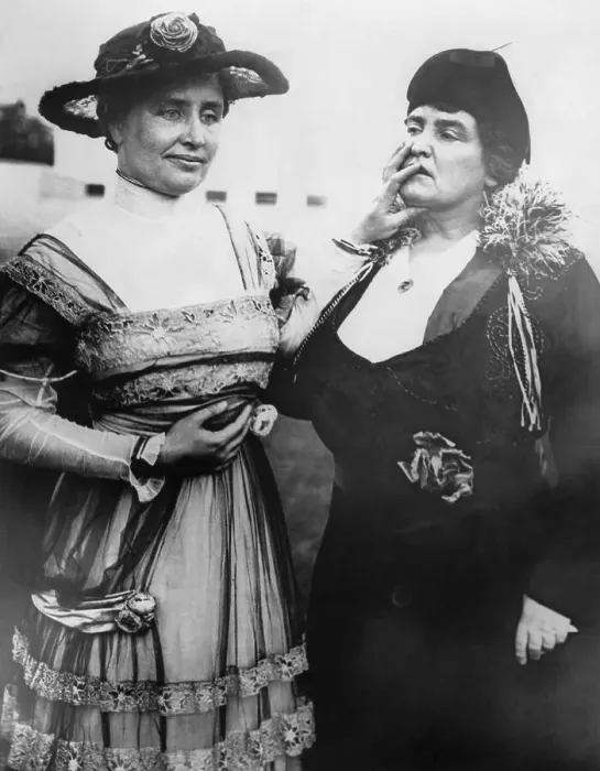 Framed Print : Helen Keller and Anne Sullivan Framed Print : Helen Keller and Anne Sullivan