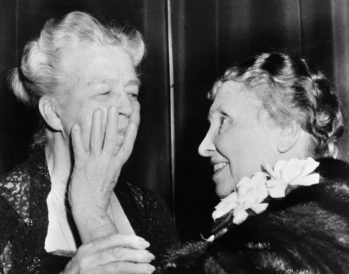 Framed Print : Helen Keller and Eleanor Roosevelt Framed Print : Helen Keller and Eleanor Roosevelt
