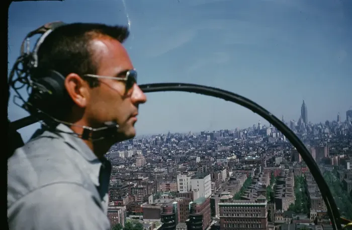 Framed Print : Helicopter ride over New York Framed Print : Helicopter ride over New York