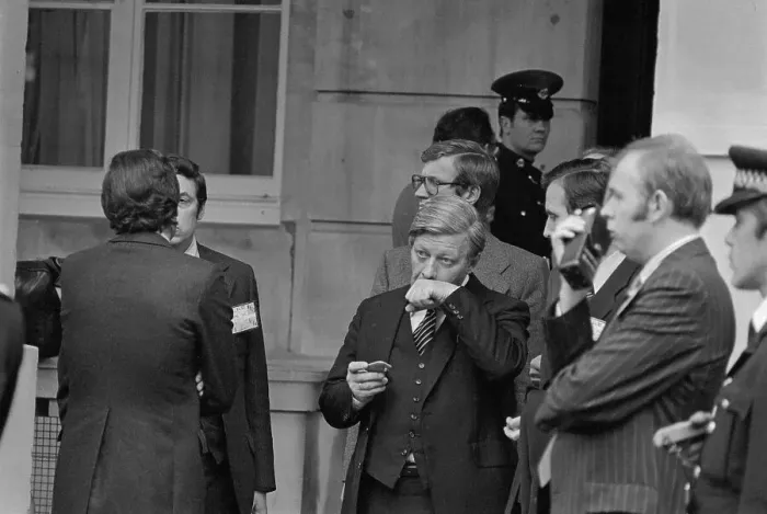 Framed Print : Helmut Schmidt Pictured Here Taking Snuff Framed Print : Helmut Schmidt Pictured Here Taking Snuff