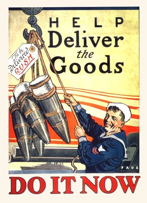 Framed Print : Help Deliver the Goods Framed Print : Help Deliver the Goods