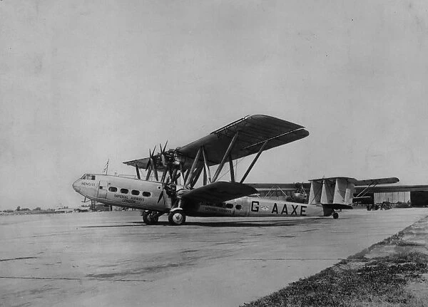 The Hengist. circa 1935: The Hengist a luxury airliner belonging to Imperial
