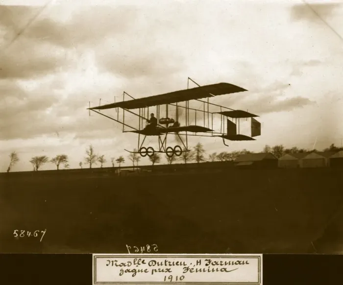 Framed Print : Henri Farman Plane Framed Print : Henri Farman Plane