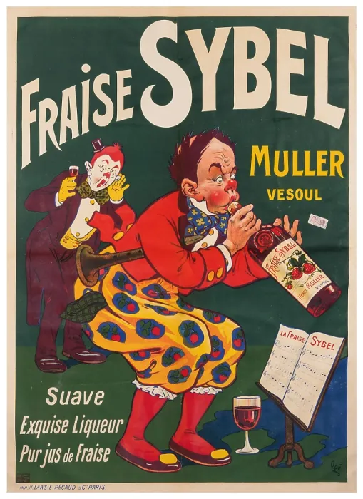 Framed Print : Henri Muller Liquor Poster Framed Print : Henri Muller Liquor Poster