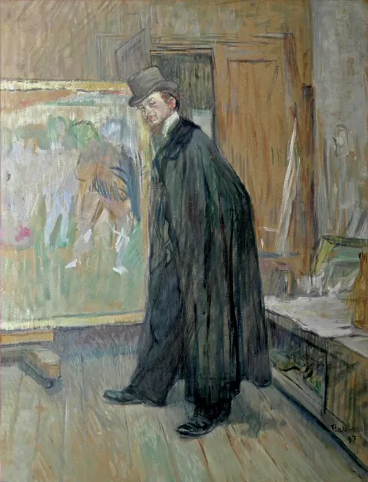Framed Print : Henri Nocq, by Henri de Toulouse Lautrec, 1897, 19th Century, paint on board, 63, 9 x 48, 2 cm Framed Print : Henri Nocq, by Henri de Toulouse Lautrec, 1897, 19th Century, paint on board, 63, 9 x 48, 2 cm