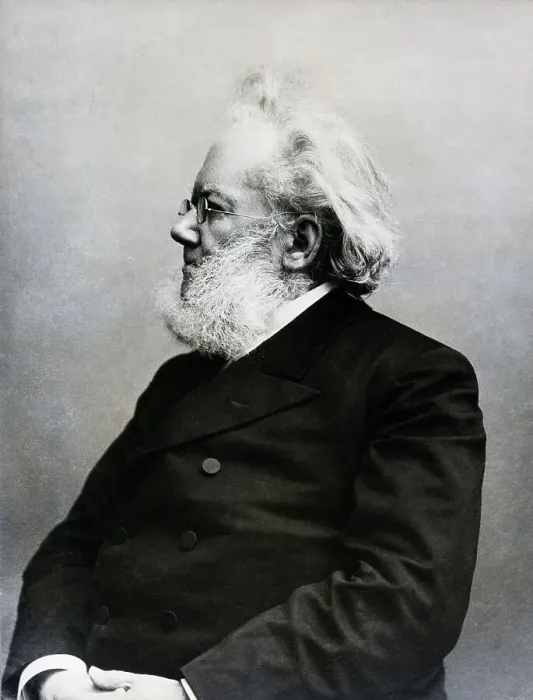 Framed Print : Henrik Ibsen, Norwegian Playwright Framed Print : Henrik Ibsen, Norwegian Playwright