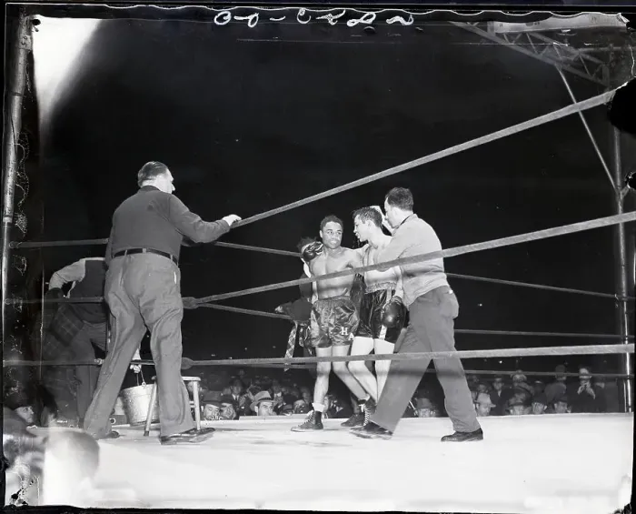 Framed Print : Henry Armstrong and Barney Ross Framed Print : Henry Armstrong and Barney Ross