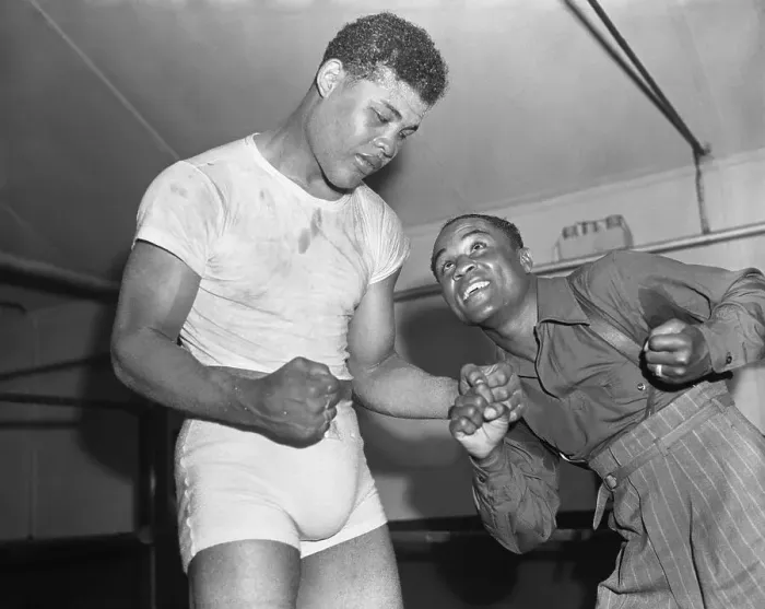 Framed Print : Henry Armstrong and Joe Louis Framed Print : Henry Armstrong and Joe Louis