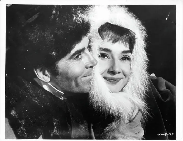 Framed Print : Henry Fonda And Audrey Hepburn In War And Peace Framed Print : Henry Fonda And Audrey Hepburn In War And Peace