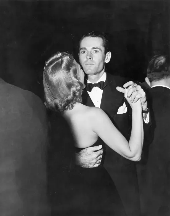 Framed Print : Henry Fonda Dancing With Woman Framed Print : Henry Fonda Dancing With Woman