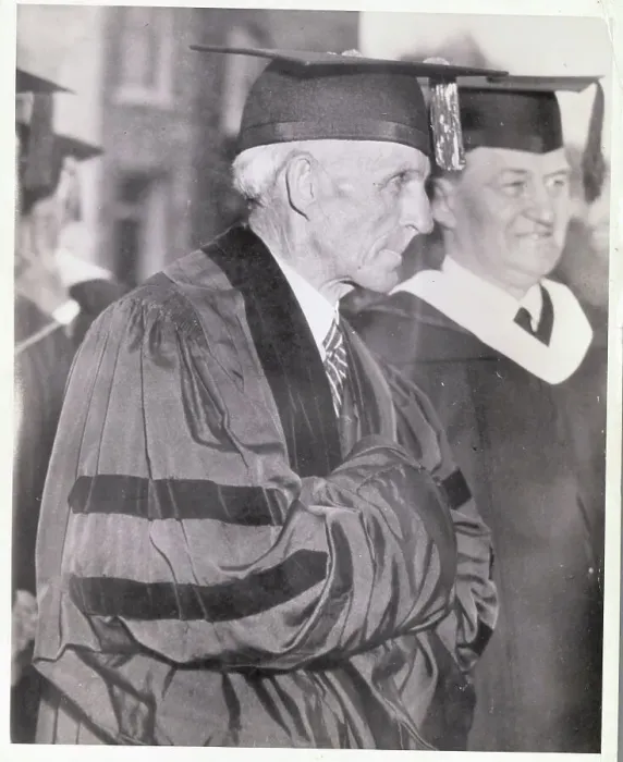 Framed Print : Henry Ford in Academic Gown Framed Print : Henry Ford in Academic Gown