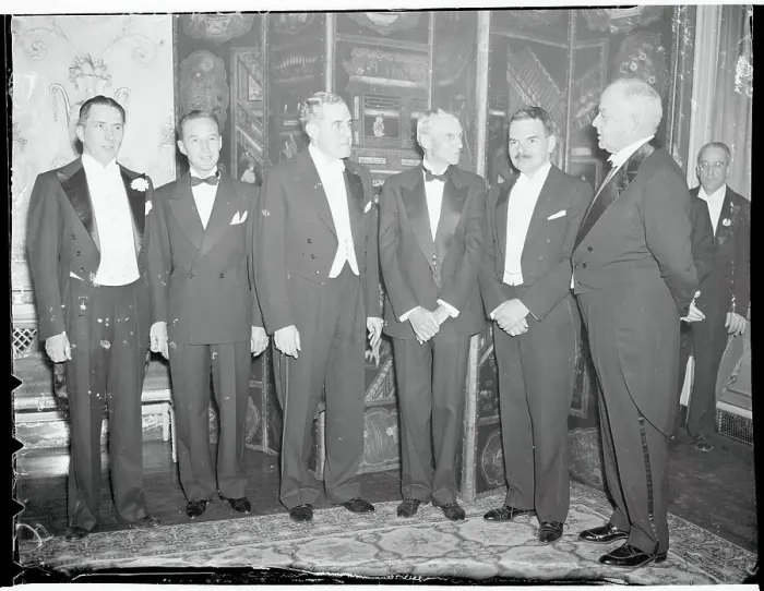 Framed Print : Henry Ford with Colleagues Framed Print : Henry Ford with Colleagues