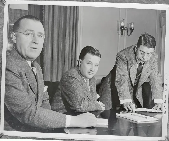 Framed Print : Henry Ford with Executives