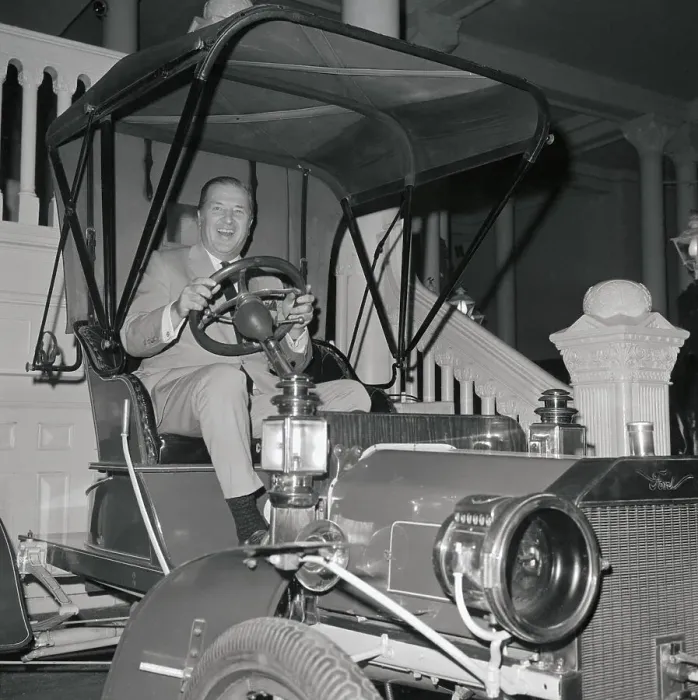 Framed Print : Henry Ford II Sitting in Model N Ford Framed Print : Henry Ford II Sitting in Model N Ford