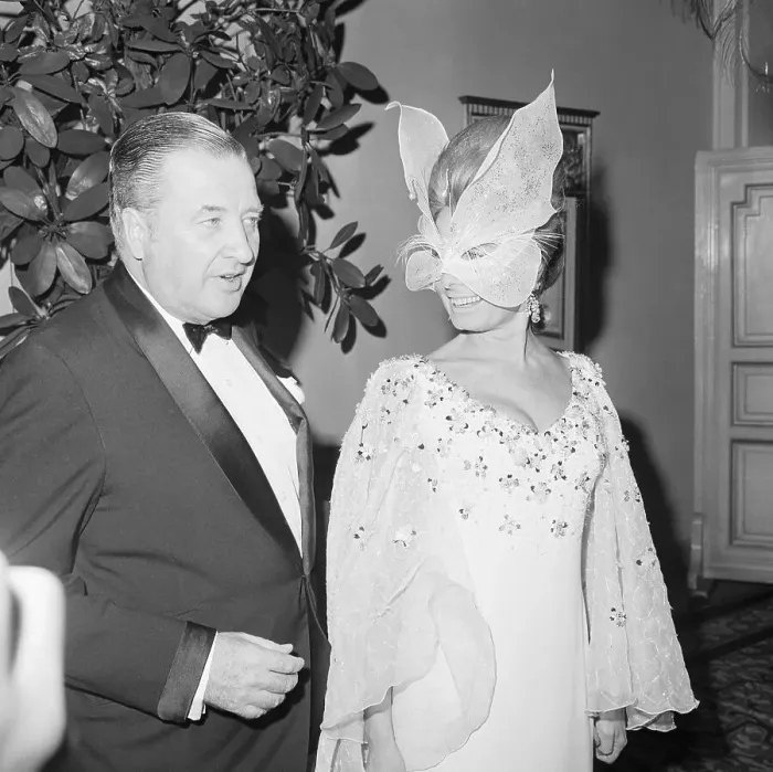 Framed Print : Henry Ford II and Wife at Costume Party Framed Print : Henry Ford II and Wife at Costume Party