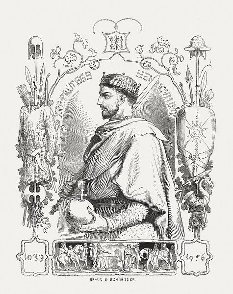 Henry III (1017-1056), Holy Roman Emperor, published in 1876
