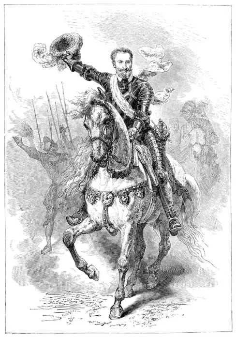 Framed Print : Henry IV King of England portrait illustration 1882 Framed Print : Henry IV King of England portrait illustration 1882